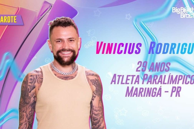 Segundo o Ministério do Esporte, a pasta ficou sabendo da participação do atleta no reality por meio da mídia -  (crédito: Divulgação/Globo)