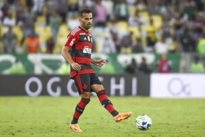 Volante do Flamengo está na mira do Internacional -  (crédito: Foto: Gilvan de Souza/Flamengo)