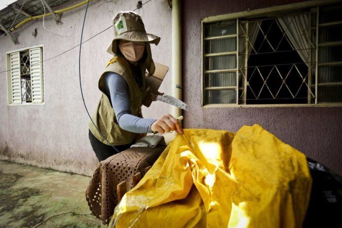 O ovo do mosquito da dengue pode ficar até 400 dias no seco e, ao primeiro contato com água, pode eclodir e em até 7 dias já se tem o mosquito adulto