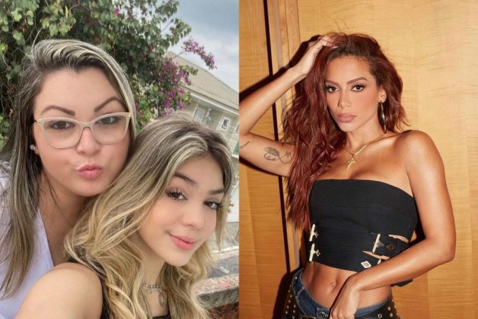 Day Lima, Melody e Anitta -  (crédito: Reprodução Instagram)