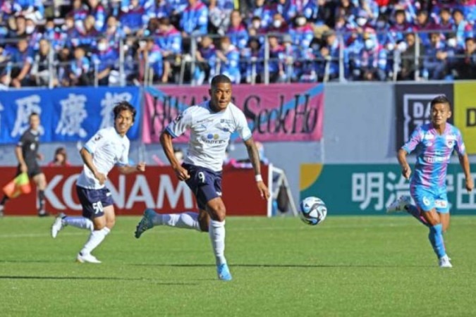 Ryan se despede do Yokohama FC  -  (crédito: Foto: Divulgação/Yokohama FC)