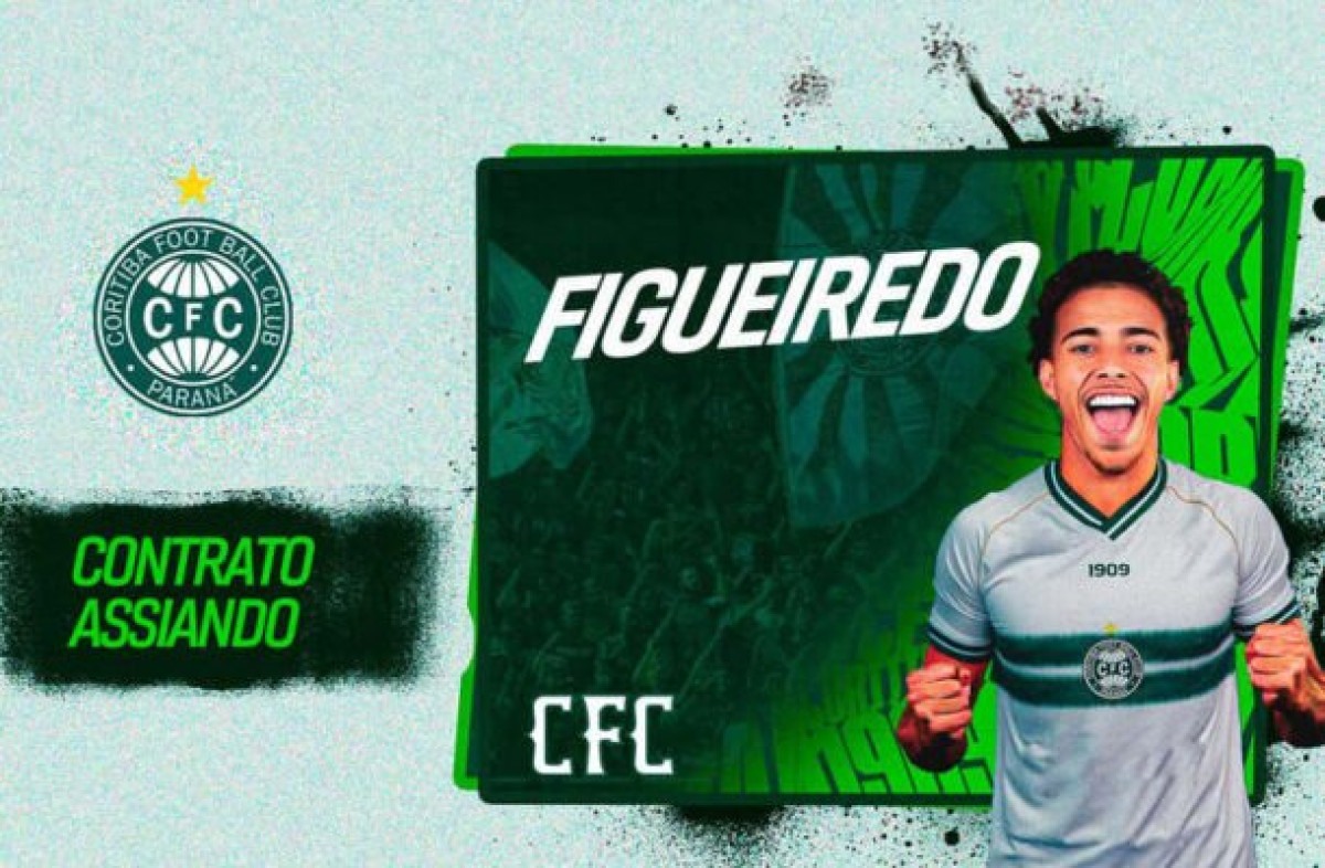 Vasco anuncia confirmação de empréstimo de Figueiredo ao Coritiba