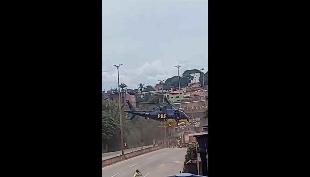 O que se sabe sobre o helicóptero da PRF que fez pouso forçado em BH