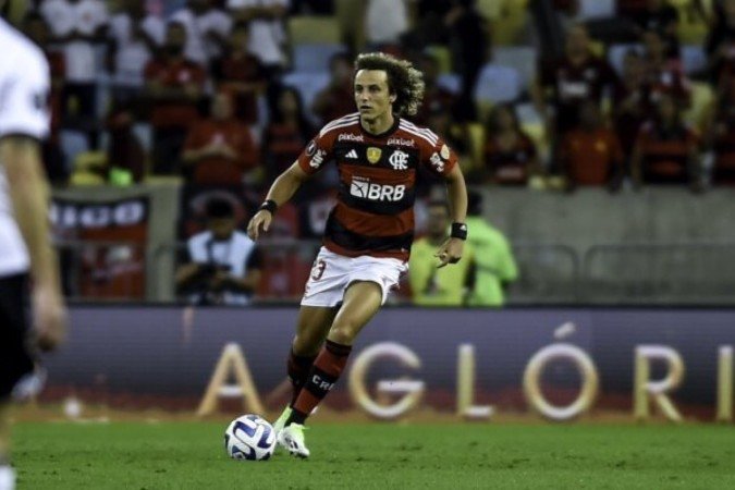 David Luiz renova contrato com o Flamengo até o fim de 2024   -  (crédito:  - Foto: Gilvan de Souza Flamengo)