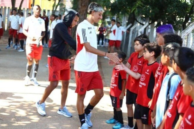 Werton é artilheiro do Flamengo na Copinha e será emprestado ao Santa Clara, de Portugal - (crédito: Foto: Gilvan de Souza/Flamengo) Werton é artilheiro do Flamengo na Copinha e será emprestado ao Santa Clara, de Portugal - (crédito: Foto: Gilvan de Souza/Flamengo)