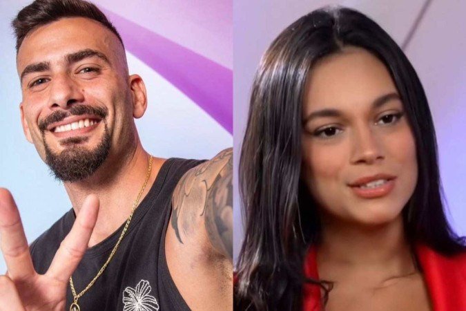 Nizam Hayek e Alane - (crédito: Reprodução Gshow) Nizam Hayek e Alane - (crédito: Reprodução Gshow)