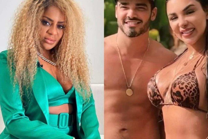 Cariúcha, Fábio Gontijo e Jenny Miranda -  (crédito: Reprodução Instagram)