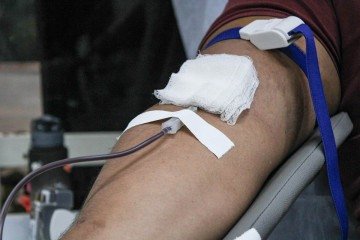  11/01/2024 Crédito: Kayo Magalhães/CB/D.A Press. Brasil. Brasília - DF. Cidades. Fundação Hemocentro de Brasília. -  (crédito:  Kayo Magalhães/CB/D.A Press)