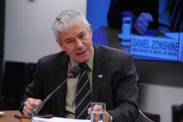 Zonshine também criticou as negociações conduzidas entre o Irã e os Estados Unidos -  (crédito: Vinicius Loures/Câmara dos Deputados)