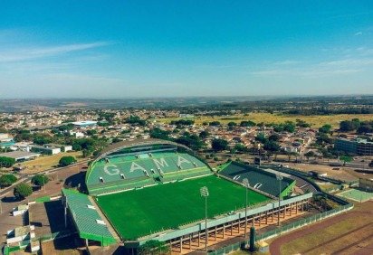 Última partida oficial no Bezerrão foi disputada em fevereiro de 2021 -  (crédito: Secretaria de Esporte e Lazer/Divulgação) -Última partida oficial no Bezerrão foi disputada em fevereiro de 2021 -  (crédito: Secretaria de Esporte e Lazer/Divulgação)