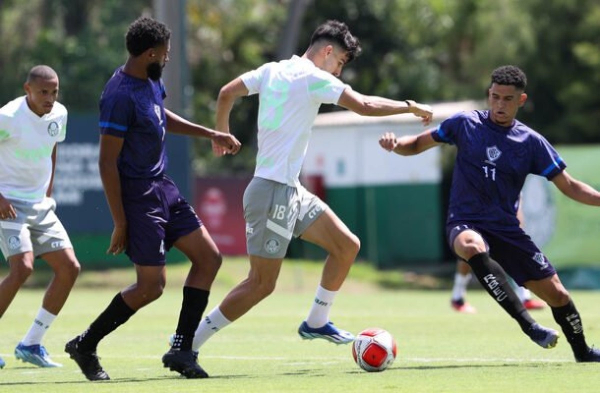 Palmeiras goleia Rio Branco em jogo-treino; veja os lances