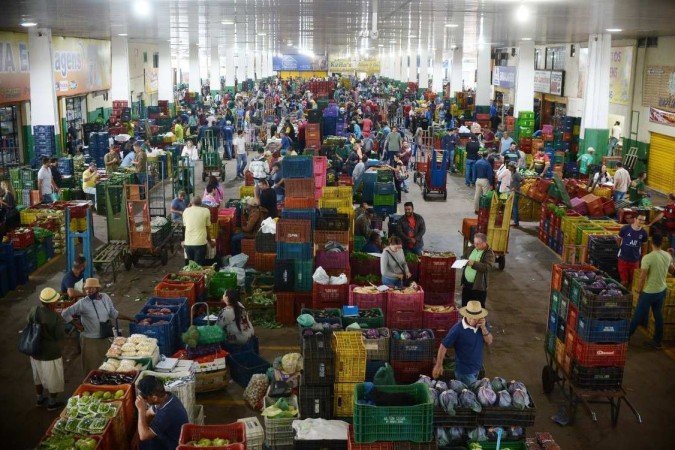  Movimentação da Ceasa em dia do mercado livre do produtor, ou 