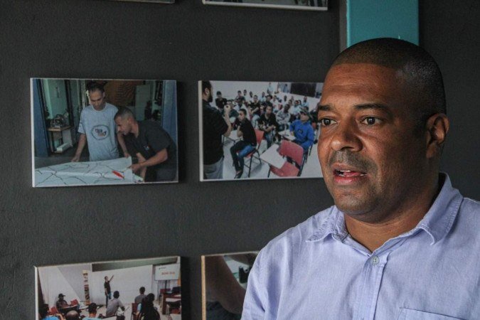  11/01/2024 Crédito: Kayo Magalhães/CB. Projeto de ressocialização de presos dos regimes aberto e semiaberto. Besouro. Na Foto Marcio Sousa, coordenador do projeto 