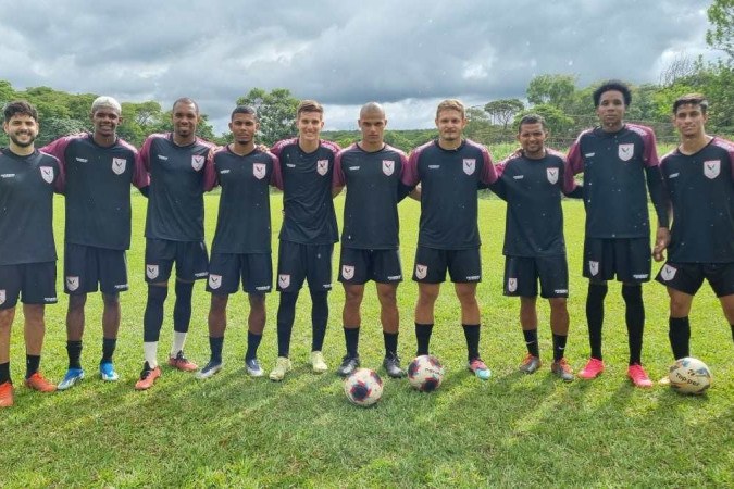 Santa Maria é um dos candidatos a zebra nesta temporada do Campeonato do DF -  (crédito: Arthur Ribeiro/CB/D.A. Press)