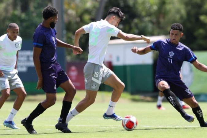 Palmeiras passou facilmente pelo Rio Branco -  (crédito:  CESAR GRECO)