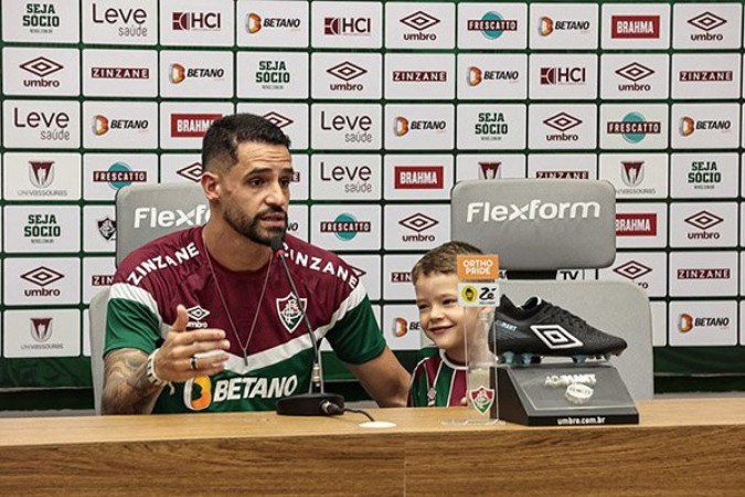 Renato Augusto é um dos reforços do Fluminense para esta temporada  -  (crédito: - Foto: Mailson Santana/Fluminense)