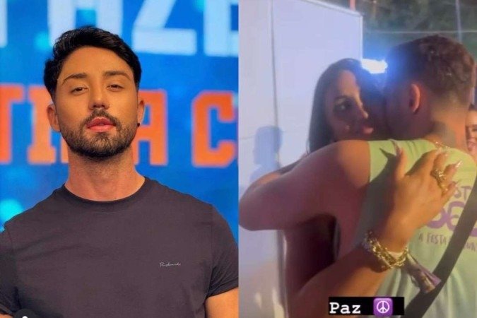 Rico Melquiades e Dayanne Bezerra - (crédito: Reprodução Instagram) Rico Melquiades e Dayanne Bezerra - (crédito: Reprodução Instagram)