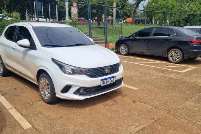 Um Argo branco foi o carro usado pelo assassino para matar a ex - (crédito: Darcianne Diogo) Um Argo branco foi o carro usado pelo assassino para matar a ex - (crédito: Darcianne Diogo)