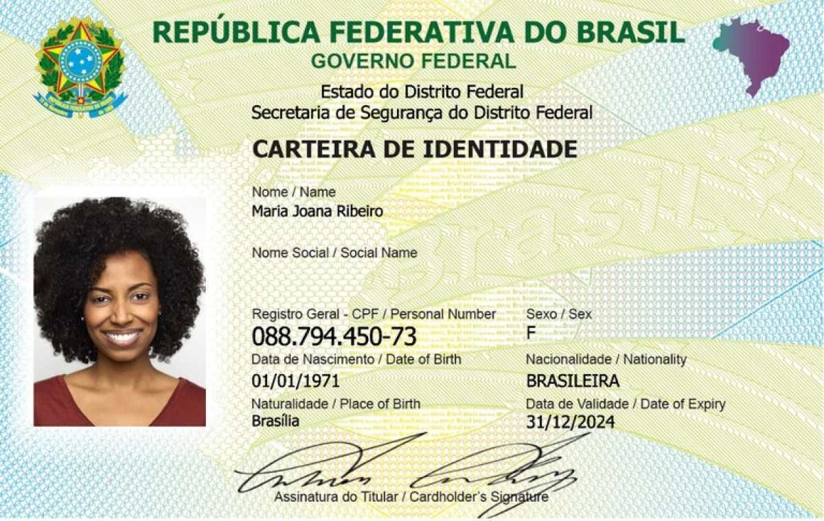 Três milhões de brasileiros já emitiram nova carteira de identidade