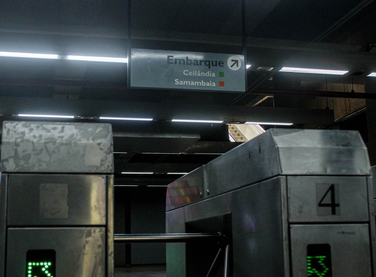 Sistema de Bilhetagem Automática do Metrô apresenta nova falha