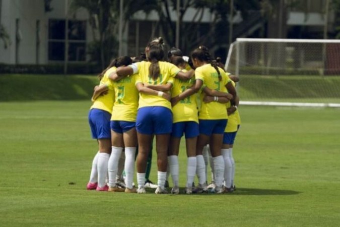 Seleção Brasileira é cabeça de chave no Sul-Americano Feminino sub-17 -  (crédito: Foto: Divulgação/Conmebol)