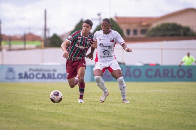 Fluminense perde para o Ituano e deixa a Copinha de forma precoce -  (crédito: - Foto: Leonardo Brasil/Fluminense)