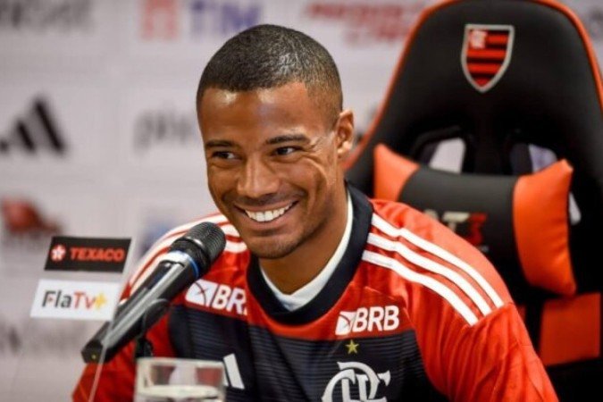 De La Cruz é o único reforço do Flamengo na temporada, até o momento  -  (crédito: - Foto: Marcelo Cortes /CRF)