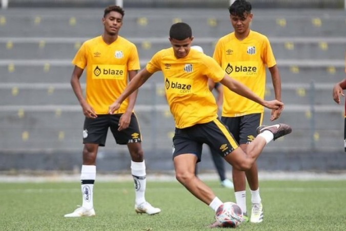 Santos busca o tetra na Copinha -  (crédito:  PEDROERNESTOGUERRAAZEVEDO)