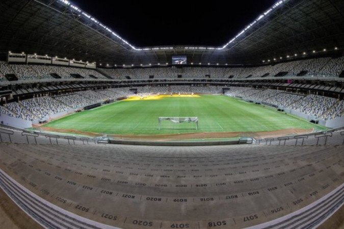 Arena MRV será o palco do clássico entre Atlético-MG e Cruzeiro pela terceira rodada do Campeonato Mineiro - Foto: Pedro Souza/Atlético -  (crédito: Foto: Pedro Souza/Atlético)