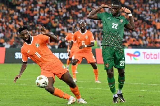 Krasso marcou o gol da vitória marfinense -  (crédito: Foto: Issouf Sanogo/AFP via Getty Images)