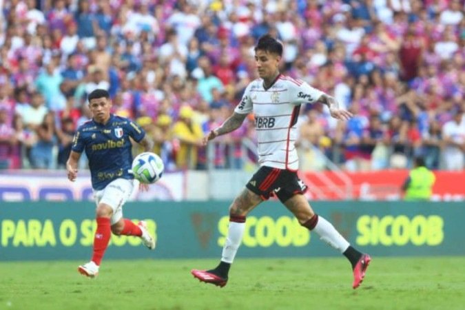 Pulgar pode desfalcar o Flamengo no meio do ano -  (crédito: Gilvan de Souza/Flamengo)