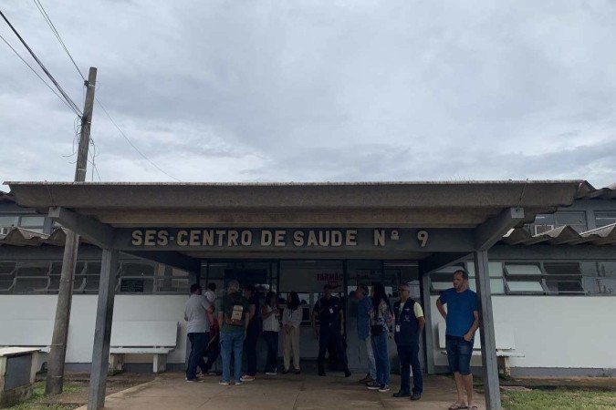 Unidade básica de saúde (UBS) 9, no P Sul, Ceilândia