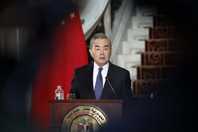 Ato será assinado pelo ministro de Negócios Estrangeiros chinês — que corresponde ao cargo de chanceler —, Wang Yi -  (crédito:  AFP)