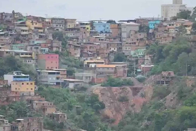 Áreas de risco em Belo Horizonte estão sob alerta sobretudo nas regionais Centro-Sul, Leste, Nordeste e Barreiro -  (crédito: Alexandre Guzanshe/EM/D.A.Press)