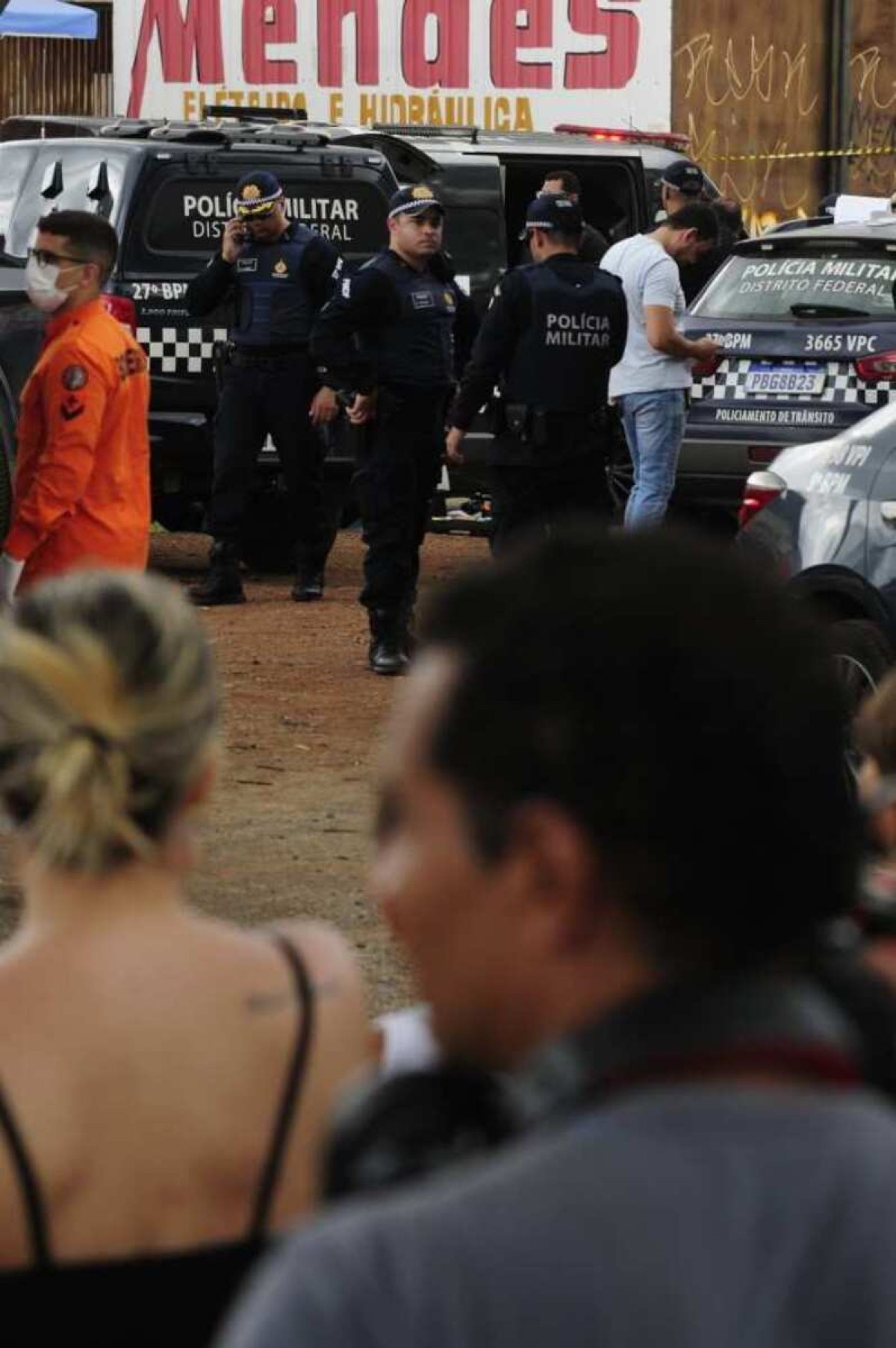  14/01/2024  Crédito: Carlos Vieira/CB/DA Press. Brasília, DF. Cidades. Troca de tiros entre PMs deixa dois mortos no Recanto das Emas.
