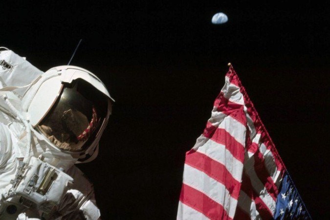 Harrison Schmitt foi o primeiro cientista a visitar a Lua -  (crédito: NASA)