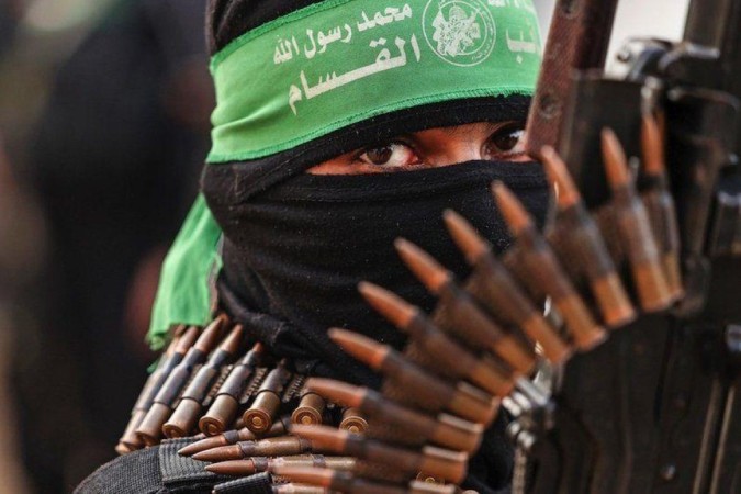 As Brigadas al-Qassam são o braço militar do movimento palestino Hamas -  (crédito: Getty Images)