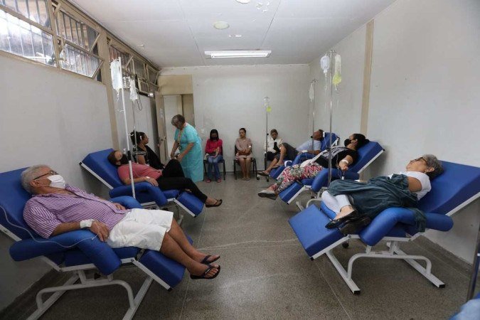 O GDF orienta pessoas que apresentem sintomas leves de dengue, buscarem uma Unidade Básica de Saúde (UBS) - (crédito: Sandro Araújo/Agência Saúde) O GDF orienta pessoas que apresentem sintomas leves de dengue, buscarem uma Unidade Básica de Saúde (UBS) - (crédito: Sandro Araújo/Agência Saúde)