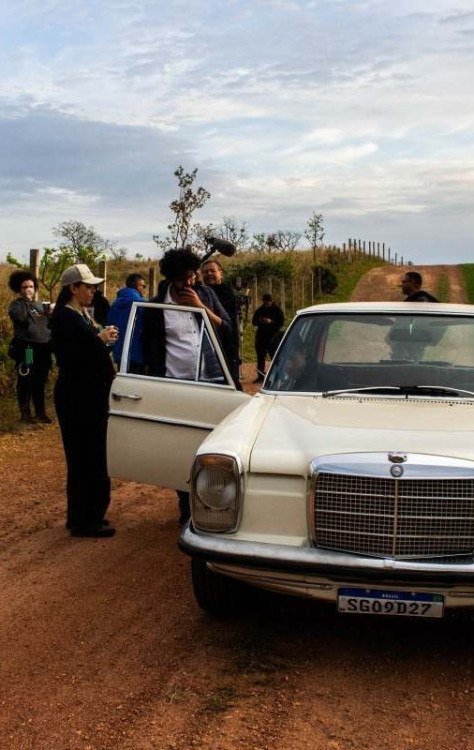Imagens do set do filme Osmo -  (crédito:  Mariah Bittar/Divulgação)