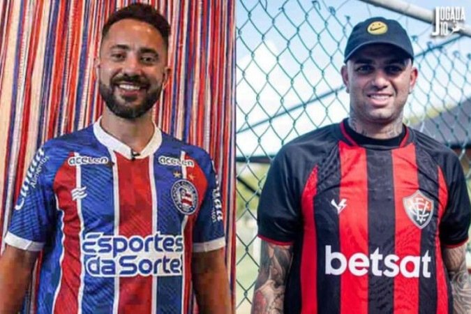 Everton Ribeiro e Luan serão atrações no Baianão 2024 - (crédito: Marcelo Caitano) Everton Ribeiro e Luan serão atrações no Baianão 2024 - (crédito: Marcelo Caitano)