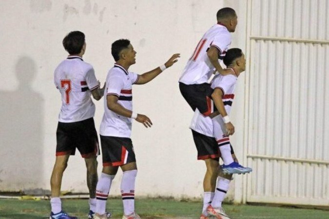 São Paulo Sub-20 - (crédito: Foto: Célio Messias/São Paulo FC) São Paulo Sub-20 - (crédito: Foto: Célio Messias/São Paulo FC)