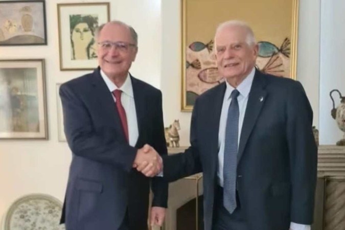 Na Guatemala, Alckmin encontra representante da UE, Josep Borrell, e retoma acordo com Mercosul  -  (crédito: Reprodução/Instagram @geraldoalckmin_)