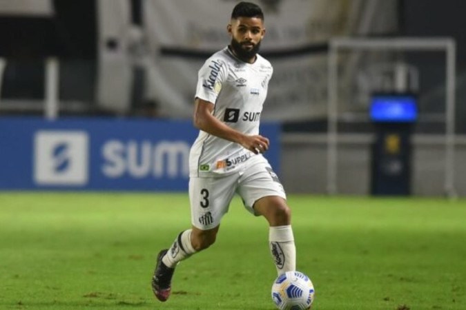 Felipe Jonatan deverá estrear contra o Botafogo-SP pelo Campeonato Paulisata, sábado (20)  -  (crédito: Foto: Ivan Storti / Santos FC)