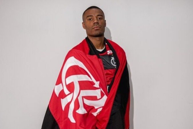 De La Cruz deve estrear pela Flamengo somente no dia 31 de janeiro, contra o Sampaio Corrêa  -  (crédito:  - Foto: Marcelo Cortes /CRF)