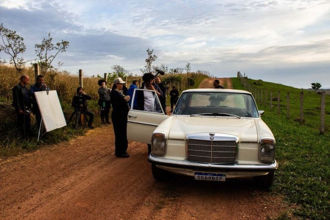 Imagens do set do filme Osmo -  (crédito:  Mariah Bittar/Divulgação)