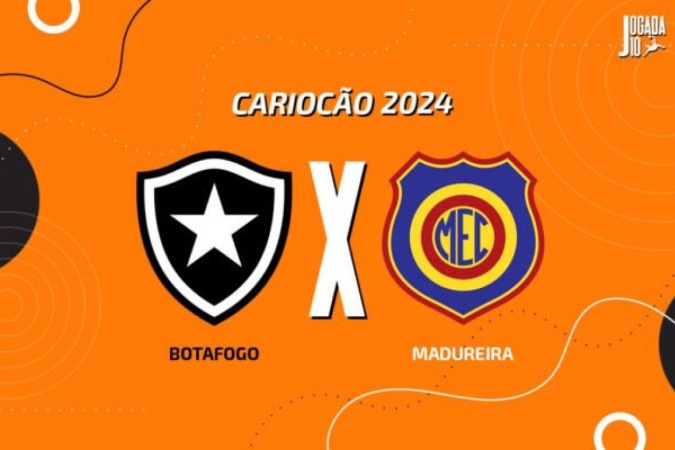 Botafogo x Madureira -  (crédito: Foto: Arte Jogada10)