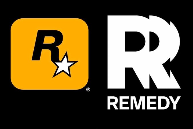 Semelhança em logos causou briga judicial -  (crédito: Divulgação/Rockstar Games/ Remedy Entertainment)