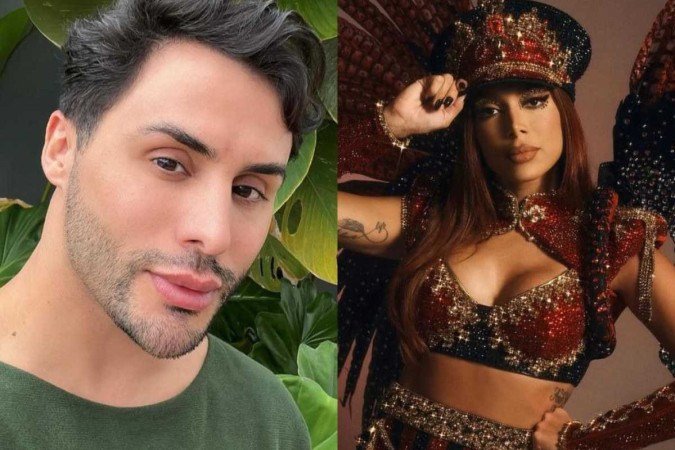 Agustin Fernandez e Anitta -  (crédito: Reprodução Instagram)
