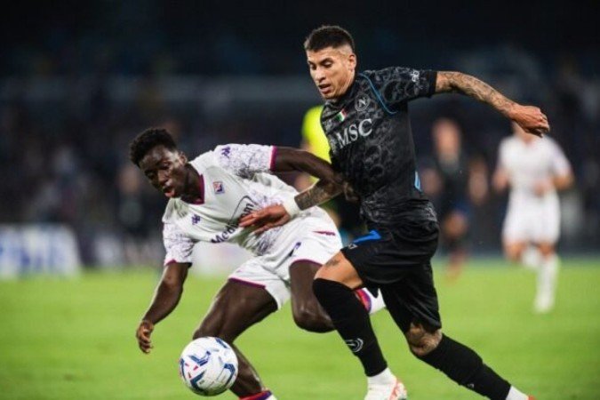 Fiorentina venceu o Napoli por 3 a 1 em outubro - (crédito: Foto: Divulgação/Napoli) Fiorentina venceu o Napoli por 3 a 1 em outubro - (crédito: Foto: Divulgação/Napoli)