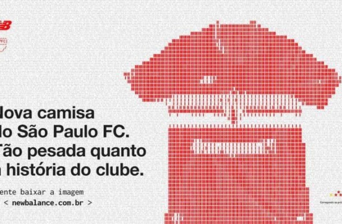 São Paulo inicia campanha de lançamento do novo uniforme